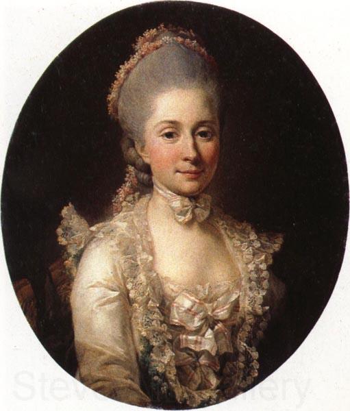 Jean-Baptiste Greuze Countess E.P.Shuvalova Norge oil painting art